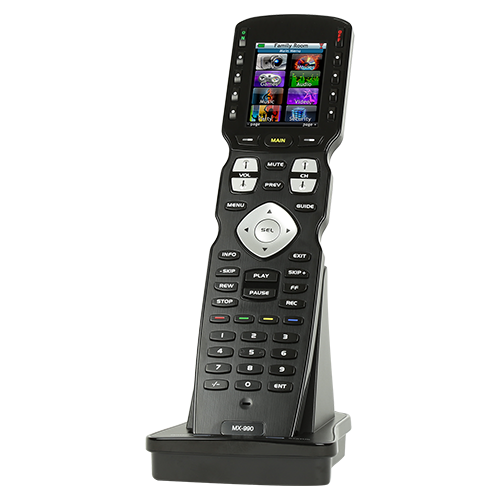 URC IR/RF Button Remote Control with Color LCD - MX-980