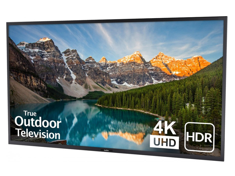 75" SunbriteTV SB-V-75-4KHDR-BL Veranda Series Outdoor LED HDR 4K TV
