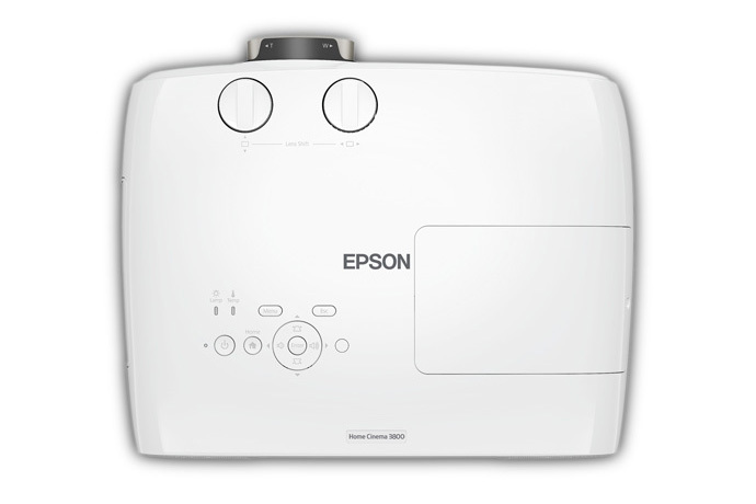Epson Home Cinema 3800 4K PRO-UHD 3 Chip Projector With HDR - V11H959020-F