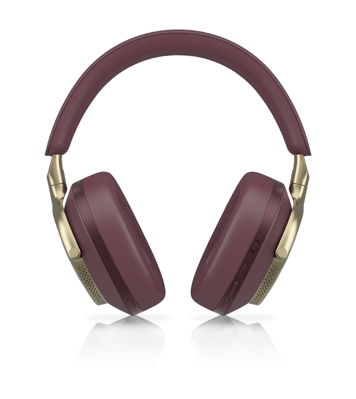 Bowers & Wilkins Over-Ear Noise-Canceling Headphones in Royal Burgundy- PX8 (Burgundy)