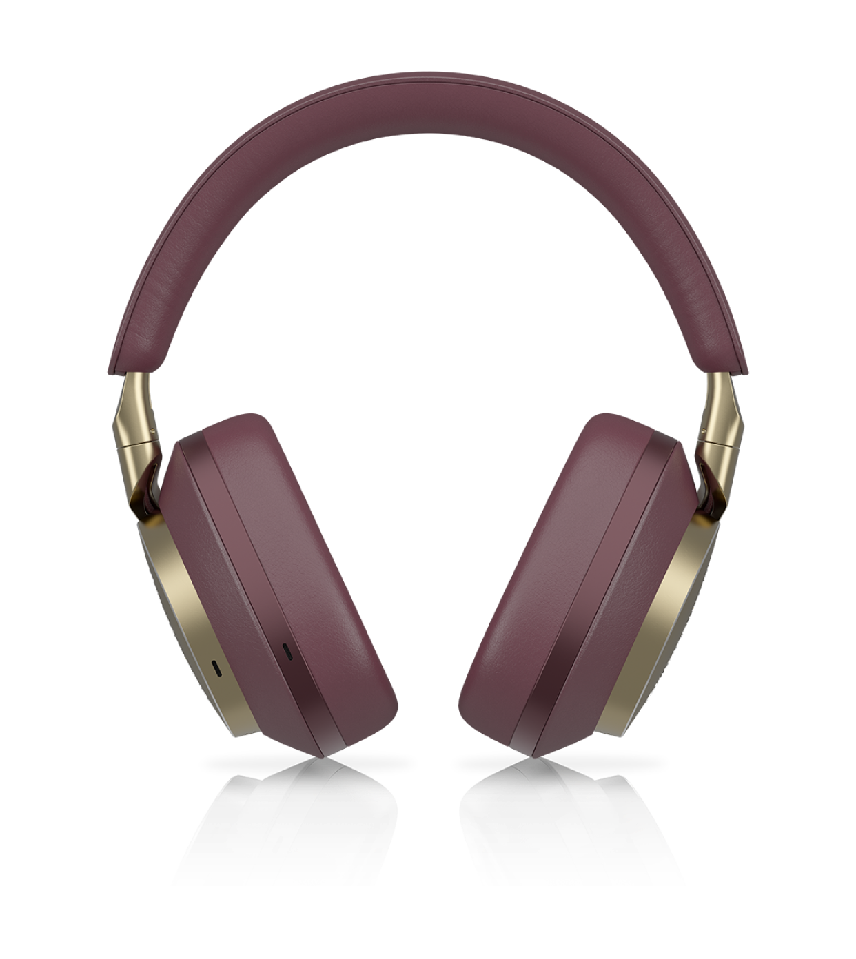 Bowers & Wilkins Over-Ear Noise-Canceling Headphones in Royal Burgundy- PX8 (Burgundy)