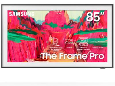 85" Samsung QN85LS03FWFXZC The Frame Pro 4K Vision AI Smart TV (2025)