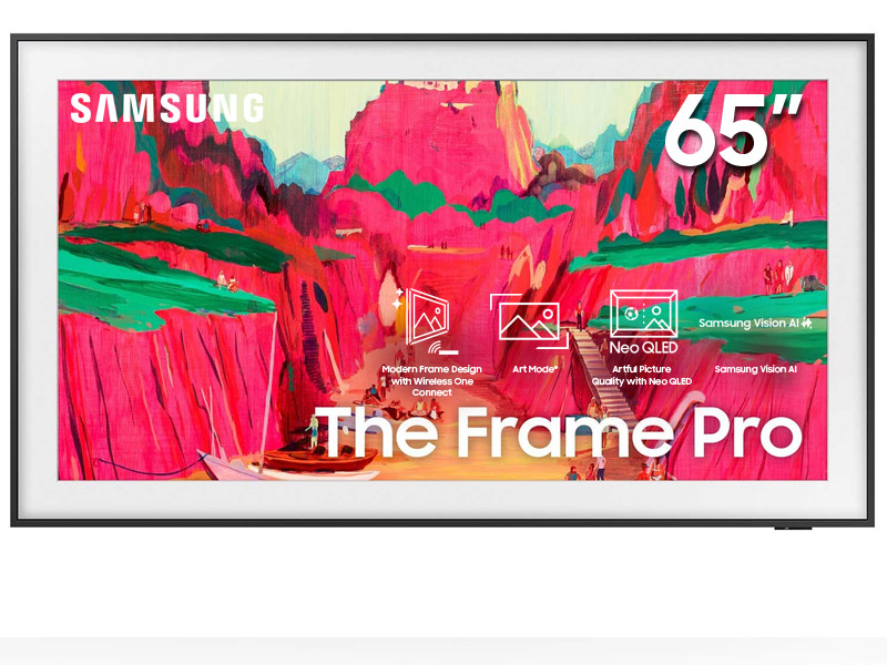 65" Samsung QN65LS03FWFXZC The Frame Pro 4K Vision AI Smart TV (2025)