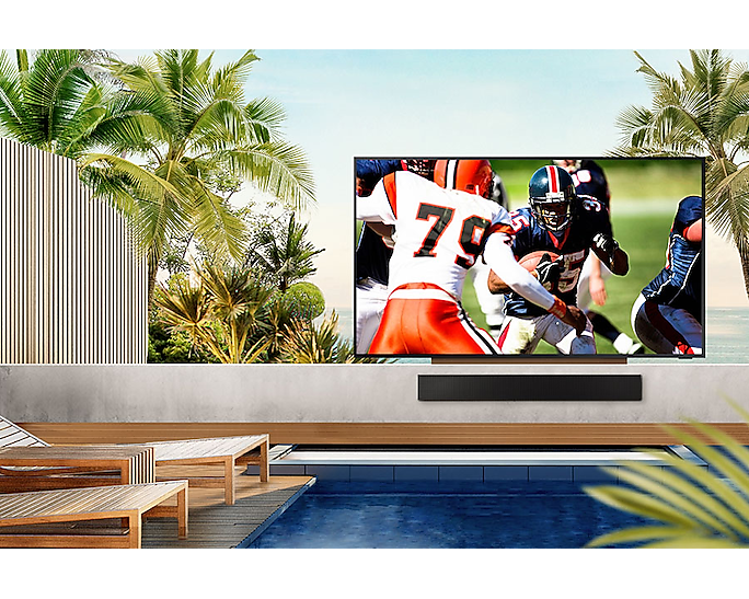 85" Samsung QN85LST9CAFXZC The Terrace Full Sun 4K Outdoor TV