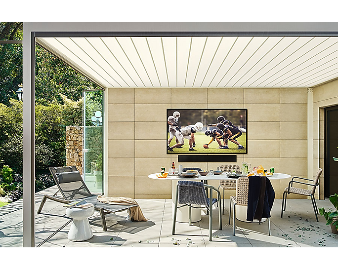 85" Samsung QN85LST9CAFXZC The Terrace Full Sun 4K Outdoor TV