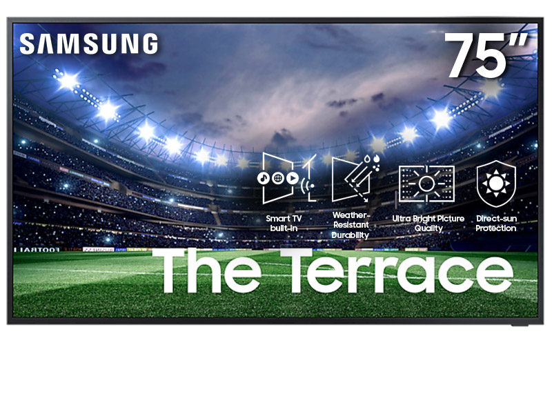 75" Samsung QN75LST9DAFXZC The Terrace Neo QLED 4K Full Sun Outdoor Smart TV
