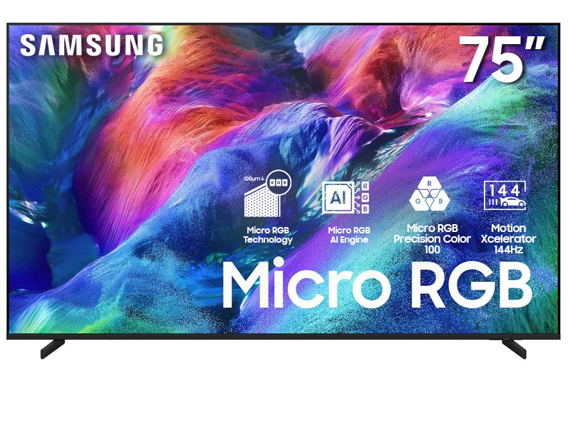 75" Samsung MRN75R85HAFXZC Micro RGB R85H 4K Vision AI Smart TV (2026)