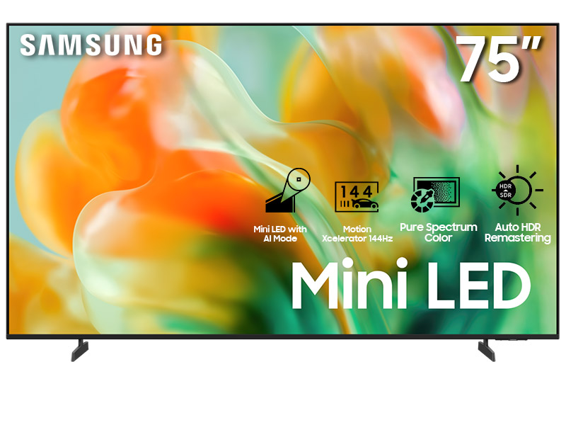 75" Samsung UN75M80HAFXZC Mini LED M80H 4K Vision AI Smart TV 2026