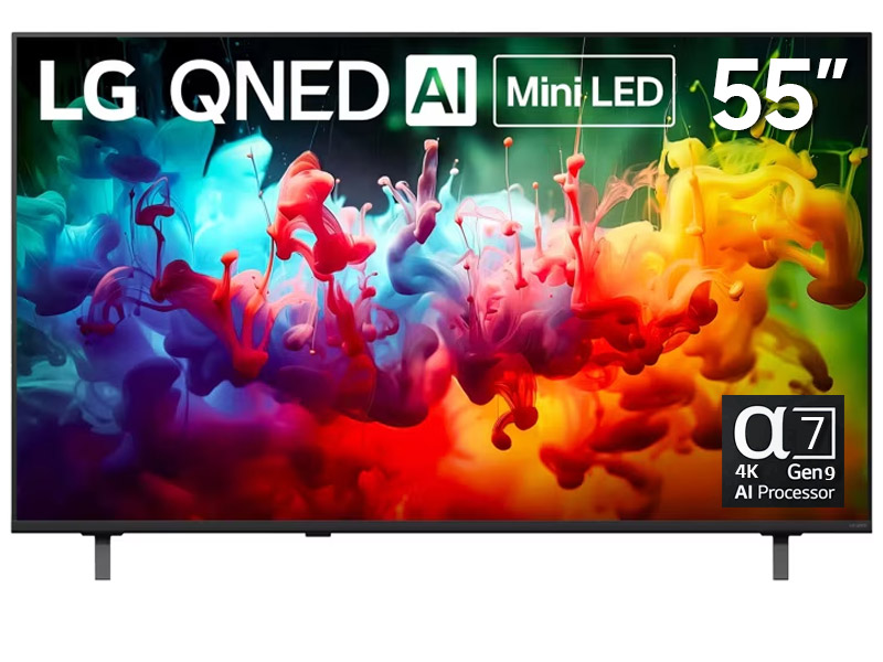 55" LG 55QNED75BUA QNED AI Mini LED 4K Smart TV (2026)