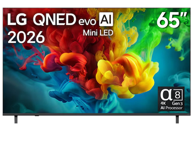 65" LG 65QNED82BUA QNED evo AI 4K MiniLED TV with AI Processor Gen3 with Dolby Atmos 2026