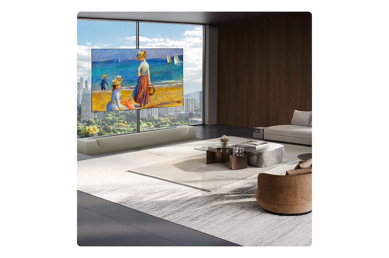 77" LG OLED77W6PUA Wallpaper OLED Evo AI W6 4K Smart TV (2026)