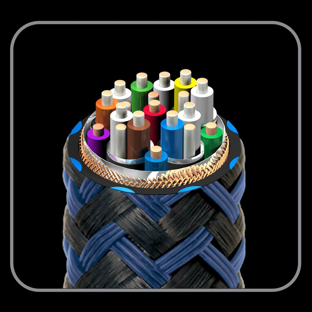 Audioquest 0.75 Meter 8K-10K 48Gbps eARC-Priority HDMI Cable - VODKA eARC HDMI-0.75M