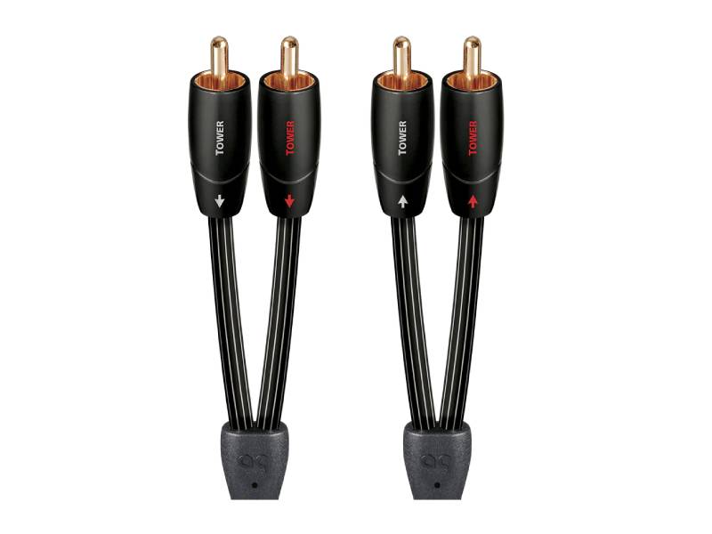 Audioquest Tower Analog-Audio Interconnect Cable - TOWER01R