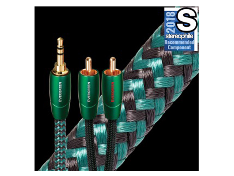 Audioquest Evergreen Analog-Audio Interconnect Cable - EVERG20R