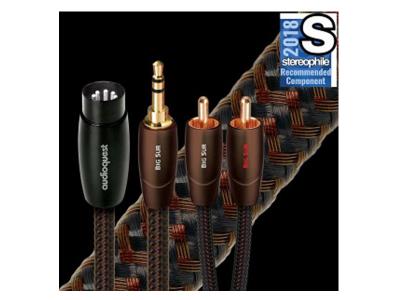 Audioquest Bridges & Falls Series Big Sur Analog-Audio Interconnect Cable - BIGSUR03R