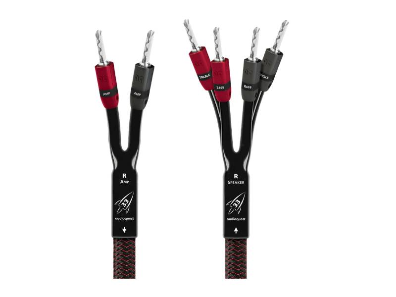 Audioquest 8 ft Rocket 33 Single-BiWire Speaker Cable - ROCK338SBS